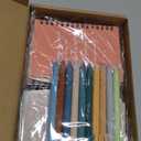 Tellingyou 20 Pcs Employee Appreciation Gift Bulk A6 to Do List Notebook with Ballpoint Pens Motivational Notepad for Coworker Social Worker Staff Teacher Nurse Dispatcher Volunteer (Fresh Colors)