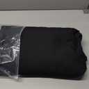 10x12ft Black Backdrop for Photography, Large Seamless Polyester Fabric Pure Black Photo Backdrop Curtain for Portrait Photoshoot Party Video