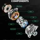 8301N Alternator 160Amp Replacement for 2007-2014 Chevy Tahoe, Avalanche, Silverado 1500/2500/3500, Suburban 1500/2500, GMC Yukon, Sierra, Cadillac Escalade, Hummer H2, 15093928, 15905871