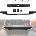Tailgate Cover Molding Trim for Ford F150 15-20, Combined Tailgate Step Center Flexible Flex Step Protector Cap Top Trim for Ford F150 2015-2020 Accessories, Replace #FO1904135#FL3Z9940602B