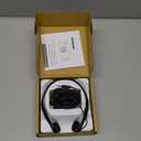 E&P Wired Bone Conduction Headphones with Microphone, 3.5mm AUX Wired Open-Ear Earbuds, Earphones with 7ft Extension Cable, Hands Free, Volume Control, Sweatproof Suitable for Outdoor Activities