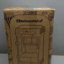 Elite Gourmet EPM-250 Maxi-Matic 2.5 Ounce Classic Carnival, Tabletop Kettle Popcorn Popper Machine, Retro-Style, Movie Hot Buttered Popcorn, Red (1-Gallon)