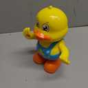 Interactive Dancing Duck Musical Toy for Toddlers, Flashing Lights & Melodies, Baby Musical Easter Duck Toy Dancing Crawling Tummy Time Toys Birthday Easter Gifts