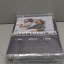 OAITE Duvet Cover Set,100% Cotton Comforter Cover with Floral Pattern Duvet Cover Set,Soft Bedding Set Includes with 3 Piece (2 Pillow Shams,1 Duvet Cover) (Queen-90" x 90", Branch)