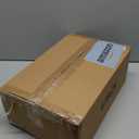 7 code Thicken & Sturdy Clear Shoe Storage Organizer with Magnetic Door, Stackable Boxes for Closet, Foldable Shoe Rack for Sneaker Boot Container, Plastic Shoe Cabinet Shoe Box 6 Pack, Black