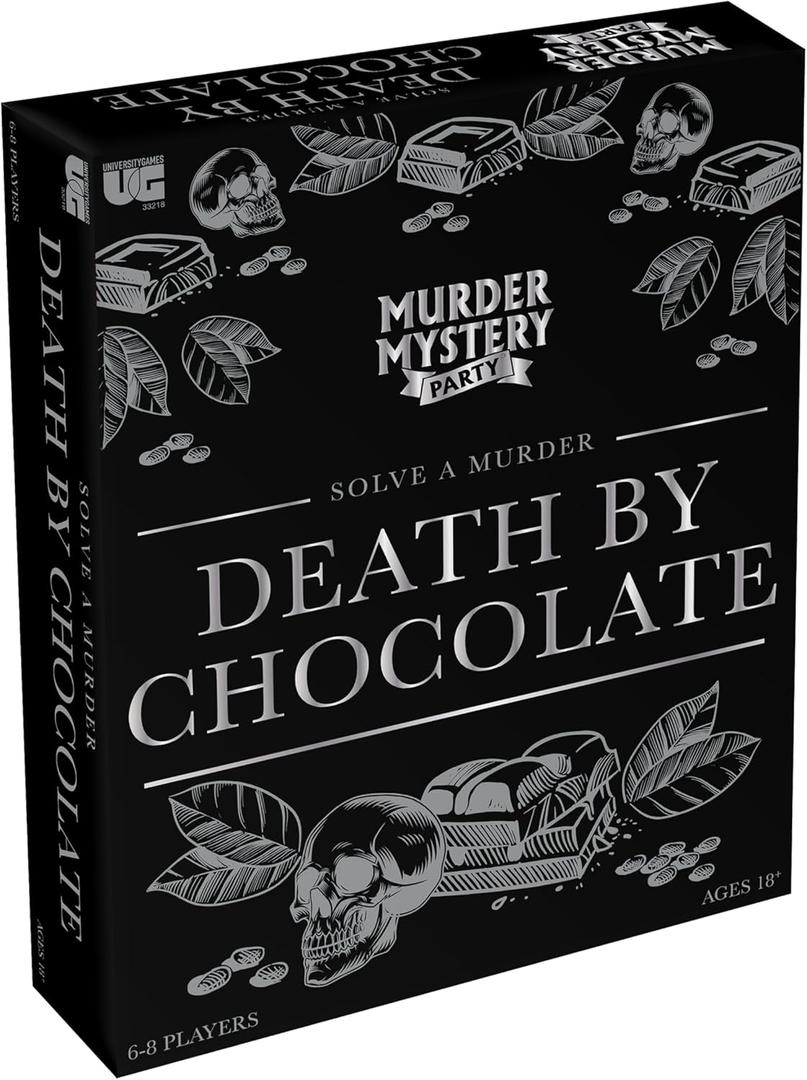 Murder Mystery Party, Death by Chocolate, A Decadent Murder Mystery Party Game, for Ages 14+