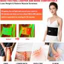 USUIE Red Light Therapy Belt, Infrared Light Therapy Wrap Red Light Therapy Device for Body with Timer for Back Shoulder Waist Muscle Pain Relief for Gift Women Men Gift