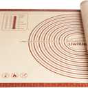 Silicone Pastry Mat 36 x 24 Inch Extra Large Baking Mat with Measurement for Counter Dough, Rolling, Fondant, Pie Crust