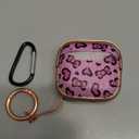 Coralogo for AirPods 4 Case with Safety Lock - Cute Cartoon for Women Girls Fashion Stylish Leopard Pattern Design Kawaii Girly Girlish Hard Protective Cover for AirPods 4th Generation 2024