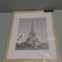 upsimples 11x14 Picture Frame, Display Pictures 8x10 with Mat or 11x14 Without Mat, Wall Hanging Photo Frame, Natural, 1 Pack