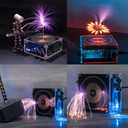 Music Tesla Coil Arc Plasma Coil Desktop Toy Divvlur Science Education kit Model TS10-001
