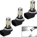 3 Pack 4800LM High Power 270W Super White 6000K Headlight LED Light Bulbs Replacement for Polaris Sportsman ACE HAWKEYE MAGNUM RANGER RZR 1600LM & 90W Per Bulb, 4011066, 4030048, 4010253