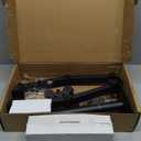 Suptek Dual Monitor Arm Desk Mount,Ultrawide Dual Monitor Arm for 2 Monitor Screens up to 38 inches and Max 22lbs Each,Extra Tall 15.75" Pole Fully Adjustable Monitor Stand for Desk,Black(MD9442MB)