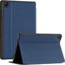 CoBak Case for Samsung Galaxy Tab A11+ Plus 11” 2025, Multi-Viewing Angles, All New PU Leather Folio Stand Cover with Auto Sleep Wake Feature for Samsung Galaxy Tab A11+ Tablet 11-inch, Navy Blue