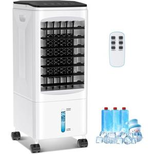 Portable Air Conditioners No Window Needed, 3 IN 1 Air Conditioner Portable with Remote, 1-7H Timer 3 Wind Speed, AC Unit for Room Bedroom Office (White)