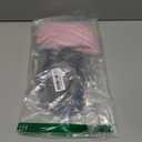 Kids Gloves Winter Knitted Warm Gloves with Fleece Lining Cold-Weather Gift for Boys Girls 5-10 Years (Black+pink)