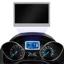 LCD Display Color Screen Compatible with 2014-2016 Ford Escape 2013-2016 Ford Focus LCD Module 4.2" Speedometer Instrument 150 MPH 50 Pins LQ042T5DZ11 LQ042T5DZ13A