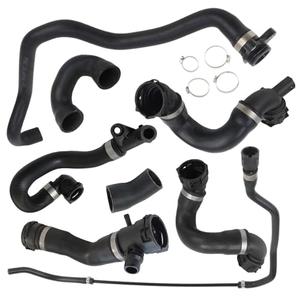 YINAVAGAD Coolant Water Pipe System Kit for BMW N51 128i 325i 328i 330i 2006-2013, Radiator Coolant Water Hoses Replaces 11537516414 17127531579 17127618510 11537545890 17117524710, 12Pcs, See Fit!