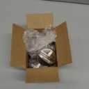 Fetechmate WB03T10325 Heavy Metal Knobs Compatible with G.E Cooktop Burner Stove Control Knobs Replace 2691864 AP5690210 PS3510510 EAP3510510 (5 Pack)