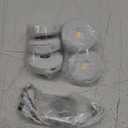 WILLED Rechargeable Puck Lights with Remote Control, 3 Color Temperatures and Timing Function, Dimmable Tap Light, Stick on Under Cabinet Lights, LED Puck Lights for Kitchen, Closet and Shelf(6 Pack) (Warm White - Cool White, White)