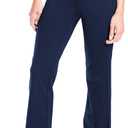 Yogipace Women's Petite/Regular/Tall Bootcut Flare Yoga Pants with Pocket, Flare Leggings for Workout, Travel & Everyday, XL