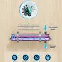 HQUA-TWS-121 120V 55W 12GPM 1“ MNPT Inlet/Outlet, Whole House Ultraviolet Water Purifier Filter, + 1 Extra UV Bulb, + 1 Extra Quartz Sleeve