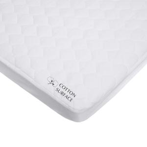 American Baby Company Waterproof Fitted Mini Crib Mattress Protector 38" x 24" - 100% Cotton Quilted Top, Noiseless, Ultra-Soft & Breathable Pack n Play and Mini Crib Mattress Cover