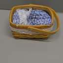 G.C Girls Blue Plaid Costume Kids Book Storybook Character Dress Up Outfits Halloween Cosplay Role Play Birthday Gifts (1203-5 Years)