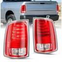 LED Tail Lights Assembly Pair Compatible With 2013-2018 Dodge Ram 1500/2014-2018 Dodge Ram 2500 3500 Rear Tail Lamp Replacement
