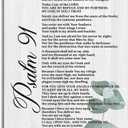 ZPPRJF Inspirational Wood Art Signs, Psalm 91 Wall Art, Christian Wall Decor, Bedroom Wall Art, Christian Wall Art, Biblical Wall Art, Bible Verse Decor, Bible Verse Psalm 91 Christian Gifts