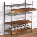 MyLifeUNIT Wire Shelf Covers, 4 PCS 35.8" W x 16" D Wood Wire Rack Covers for Pantry, Closet, Laundry Room