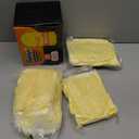 30 Count Heavy Duty Duster Refills for Swiffer, Multisurface 360 Larger Size Dusters with 4X Microfibers, Unscented Disposable Dusters for Cleaning Home, Blinds, Fans, Corners (Only Duster) (Yellow)