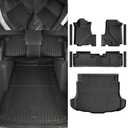 Custom Fit Floor Mats for 2007-2011 Honda CRV
All Weather TPE Floor Liners & Trunk Mat & Door Sill Guard | Odorless Full Set Interior Accessories