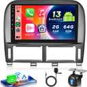 2G+64G for Lexus LS430 2001-2006 Car Radio with Wireless Carplay Android Auto - 9 Inch Touch Screen Android 13 Car Radio - GPS/WiFi/Bluetooth/FM/SWC/HD Backup Camera