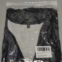 RWJ Women's Plus Size Wedding Guest Dress 2026 Floral Lace Wrap V Neck Sleeveless Formal Cocktail Party Maxi Dresses (Black), L