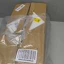 DI QIU REN 120 Pcs 5oz Dessert Cups with Golden Spoon, Plastic Dessert Parfait Cup Clear Appetizer Pudding Cup, Round Serving Goblet Cups Shot Glasse (Round Goblet with Cocktail Picks60Pack)