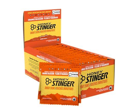 Honey Stinger Organic Energy Chews, Orange Blossom, Sports Nutrition, 1.8 Ounce (Pack of 15) (BBD NOV 14, 2026)