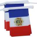 Napoleon First French Empire 6 meters BUNTING Flag 20 flags 9'' x 6'' - Napoleonic Empire of France STRING flags 15 x 21 cm - AZ FLAG