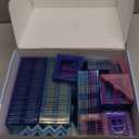 130PCS Magnetic Tiles, 3D Diamond Magnetic Blocks, Magnet Tiles for Kids Age 3-5 4-8 8-12, STEM Sensory Educational Magnet Toys for Kids Girls Boys Birthday Xmas Gifts