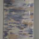 Shoci Large Abstract Wall Art - Gray Blue Beige Canvas Pictures for Living Room Contemporary Painting Prints Decor Modern Graffiti Artwork Wall Art for Bedroom Home Office Decoration 24" X 48"