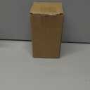 Qeemee Clear Glass Soap Dispenser, 11 Oz Boston Round Bottle Dispenser with Stainless Steel Pump, Refillable Kitchen & Bathroom Countertop Dish Soap Dispenser, Brushed Gold