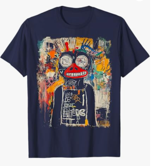 Men's Graffiti T-Shirt, Size L
