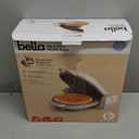 Bella FlipnStore Waffle Maker with EverGood™ Ceramic Nonstick Coating, Fitsanywhere™ Kitchenware, Power Indicator Light, Cool Touch Handle & Cord Wrap, 7” Wide & 1" Deep Plates, 1000 Watt, Oatmilk