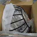 Black Pendant Light Fixture, Farmhouse Hanging Lights with Crystal, Adjustable Mini Kitchen Pendant Light, Modern Industrial Metal Wire Caged Hanging Pendant Lamp for Living Room, Bedroom