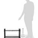 Safco Rolling Cart, Fits Letter and Legal-Size Hanging Folders, Mobile File Storage, Steel, Black