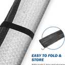 JOYTUTUS Windshield Sun Shade Compatible with 2016-2023 Tacoma 3rd Gen Sunshade Windshield Sun Visor, Foldable Windshield Sun Shield