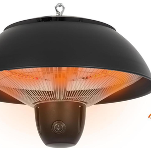 Hanging Patio Heater Model: ES10427US/CEH01 110-120V, 60HZ, 1500W, Black