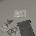 DS. DISTINCTIVE STYLE Stainless Steel Campfire Tripod Plate for Outdoor Cooking - Turn Branches into Camping Tripod for Hanging Cookware - Camping Accessories for Fire Pit and Outdoor Oven