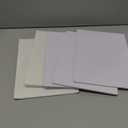 BENECREAT 5PCS PVC Foam Board 11.8x7.8'' Rectangle White Expanded PVC Sheet Mount Board for Signage Displays School Office Projects, 5mm Thick