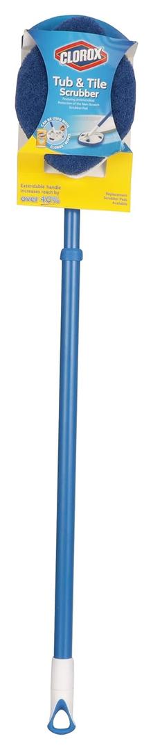 Clorox 42-Inch Max Reach Tub and Tile Bathroom Scrubber